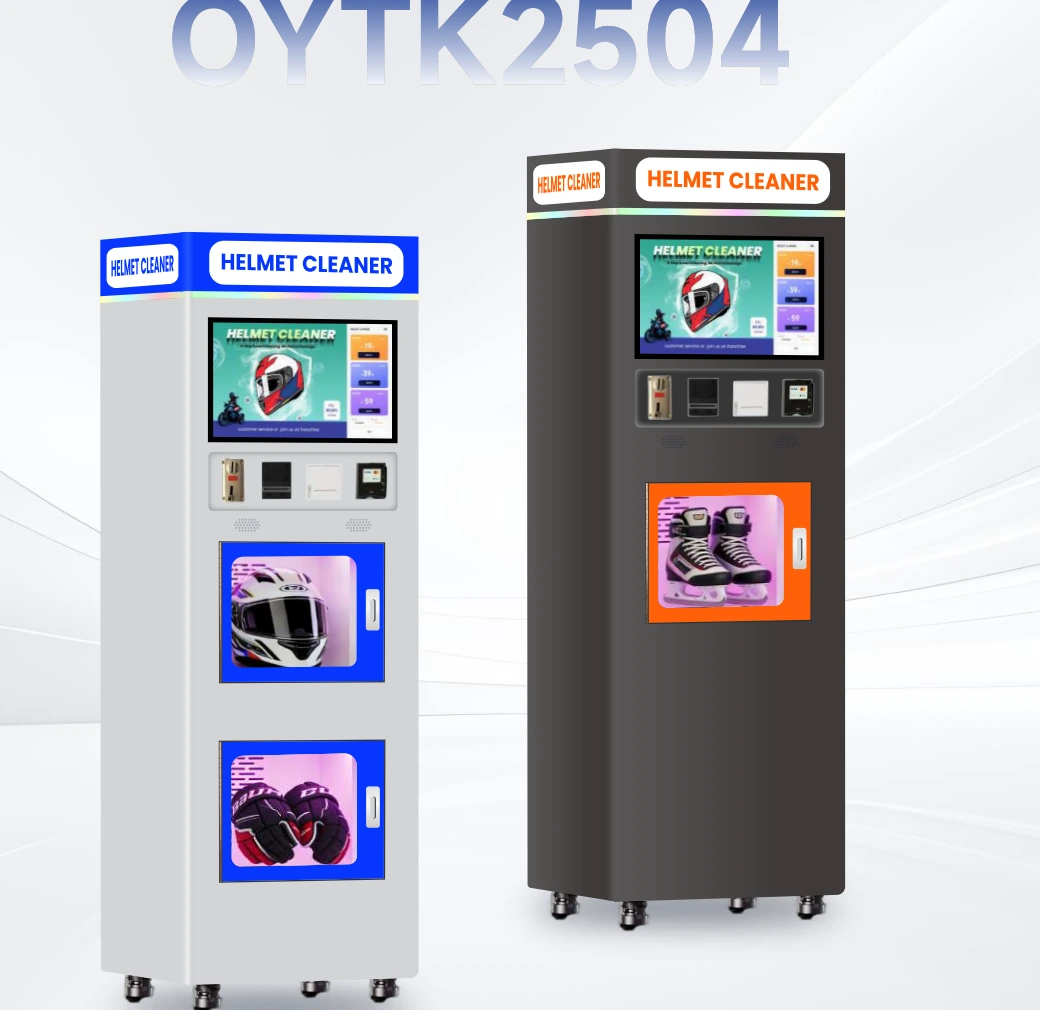 21.5-inch Large Display helmet cleaning machine family